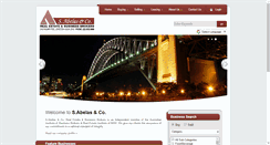 Desktop Screenshot of abelas.com.au