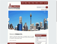 Tablet Screenshot of abelas.com.au